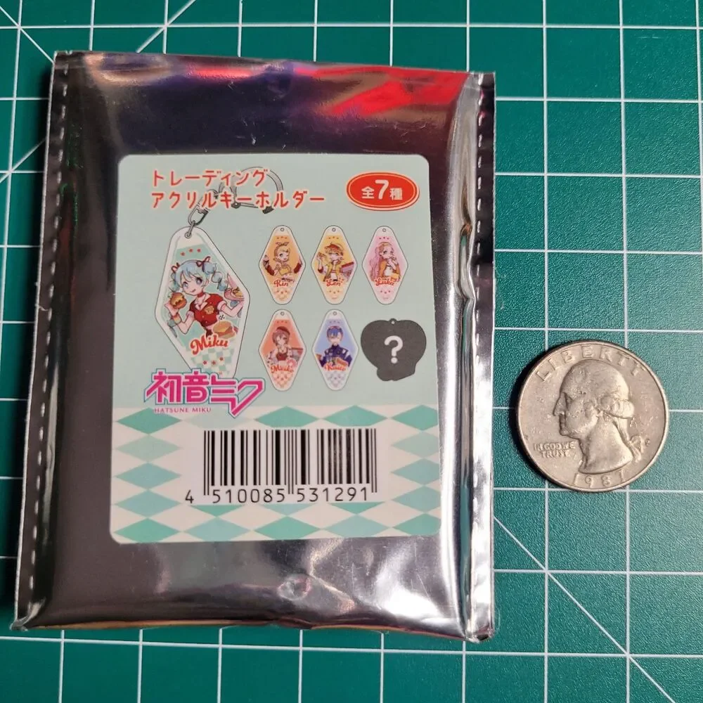 Kagamine Len Vocaloid Diner Series Trading Acrylic Keychain